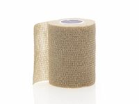 McKesson Cohesive Self Adherent Bandage 4"X5 Yds Nonsterile Tan - Model 16-3404