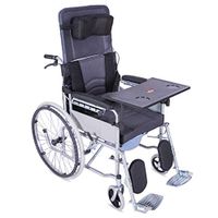 MLX Wheelchair, Foldable Manual Wheelchair, Elderly Disabled Walker