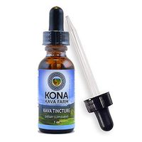 Kona Kava Farms 3% Kavalactone Extract Premium Tincture | Potent Relaxation Supplement Supports Sleep, Enhances Happiness, Joy, Energy, Stress & Anxiety Relief | Maximum Power Formula (3% Kavalactone)