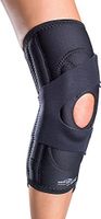 DonJoy Lateral J Patella Knee Support Brace with Hinge: Neoprene, Right Leg, X-Large