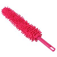 UEETEK Chenille Microfibre Bendable Flexible Duster Double-sided Thickening Flexible Duster with Handle Wand for Home Car Furniture Glass Cleaning