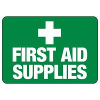 SN-7Hx10W-MAG-PLY-FIRST AID SUPPLIES7" H x 10" W Magnetic Not Laminated