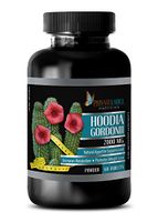 Fat Burner for Women Belly Fat - HOODIA GORDONII 2000 MG - Natural Appetite SUPPRESS - hoodia Diet Pills - 1 Bottle (60 Tablets)