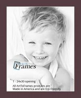 24x30 Bordeaux / Mahogany Custom Mat for Picture Frame with 20x26 opening size (Mat Only, Frame NOT Included)