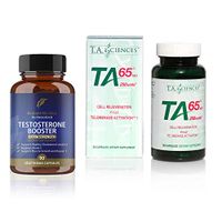 T.A. Sciences | TA-65 Supplement | 1x90 Capsules | 250 U | Free Extra Strength Testosterone Booster