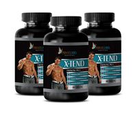 Testosterone Booster and libido for Men - X-TEND Enhancing Pills for Men - Siberian Ginseng Supplement - 3 Bottles 180 Tablets