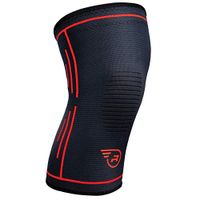 Knee Support Brace - Single Wrap Compression Sleeve Stabilizer for Running, Weightlifting, Soccer, Basketball | Best Arthritis, ACL MCL Meniscus Patella Protector | Men Women Joint Pain Relief - XL