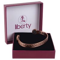 Link Pattern Super Strong 6 Magnet Liberty Copper Health Bracelet