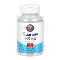 KAL Guarana 800 | Approx. 28 milligrams of Naturally Occurring Caffeine | Healthy Energy and Focus Support | 120 Tablets