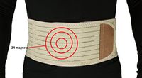 ObboMed® MB-2000S Magnetic Lumbar/Abdominal Back Brace Support Belt (Far-Infrared & 24 Magnets)– Compression, Highly Breathable, Trimming Waist& Tummy, Blood Circulation (S: 25-33 inches)