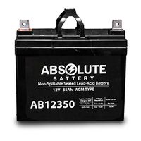 AB12350 12V 35AH SLA Battery Replacement for IntelliPAP CPAP Machine