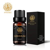 Aphrosmile Geranium Essential Oil - 100% Pure Geranium Oil, Organic Therapeutic-Grade Aromatherapy Essential Oil 10mL/0.33oz
