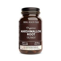 Primal Health Foods Organic Marshmallow Root - 60 Capsules 1,000mg Per Capsule [Vegetarian, Organic, Non-GMO & Gluten Free]