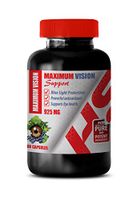 Vision Vitamins with Lutein - Maximum Vision Support Natural Complex - Lutein Vitamins for Eyes - 1 Bottle 60 Capsules