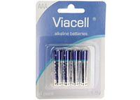 Viacell High Performance Alkaline AA Batteries - Designed for High Drain Electronics - Super Powerful & Long Lasting by Unity (4 Pack)