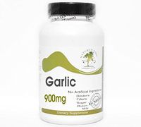 Garlic 900mg ~ 200 Capsules - No Additives ~ Naturetition Supplements
