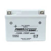 Power Sonic PTX4LBS-FS 12V 3AH SLA Battery Replacement for Interstate FAYTX4L