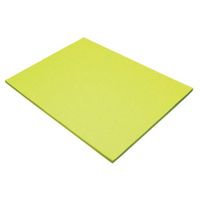 Pacon Tru-Ray Construction Paper, 18-Inches by 24-Inches, 50-Count, Brilliant Lime (103427)