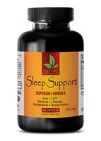 Sleeping aid Herbal - Sleep Support Superior Formula 952 Mg - 5-htp 50 mg - 1 Bottle (60 Capsules)