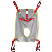 Sling Toileting Patient Lifter Medical Lift Equipment Bariatric Handicap Lift Commode Medical Transfer Belt with Four Point Support Full Body