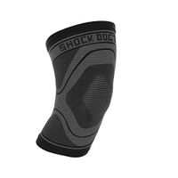 Shock Doctor Comp Knit Knee SLV Gry/Blk A/L