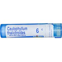 Boiron, Single Remedies Caulophyllum Thalictroides, 6C, Approx 80 Pellets
