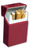 Hard Box Full Pack Cigarette Case (King Size) (Assorted Colors) #ch25