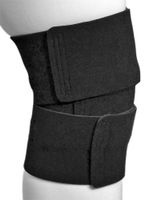 Solaris Ready Wrap Knee Compression Wrap, ReadyWrap (Extra Large, Black)