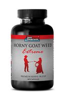 Horny Goat Weed Extract with Maca Root - Horny Goat Weed Extreme - Fertility Support (1 Bottle 60 Capsules)