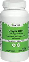 Vitacost Ginger Root -- 1100 mg per serving - 180 Capsules