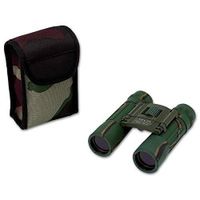 Compact CAMO 10x25 Binoculars w/CASE Hunting Camping Survival Camouflage