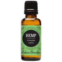 Edens Garden Hemp Essential Oil, 100% Pure Therapeutic Grade (Highest Quality Aromatherapy Oils- Inflammation & Pain), 30 ml