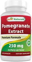 Best Naturals Pomegranate Extract 250 mg 120 Capsules
