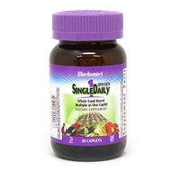Bluebonnet Super Earth Single Daily Multi-Nutrient Formula Iron Caplets, 30 Count