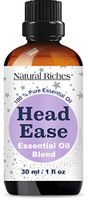 Migraine & Headache Pain Relief Essential Oil blend - 30ml Therapeutic Grade for Head Ease Aromatherapy Contains Lavender, Peppermint, Rosemary, Wintergreen, Marjoram and Frankincense essential oils.