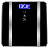 Ecurson Digital Body Fat Scale, Accurate Body Bathroom Fat Scale Display Seven Ttems of Data 180KG/400 Pounds,High-Strength Tempered Glass Body Fat Scale - Ship from US