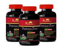 Sleeping aid Complex - Valerian Root - Premium Extract 125MG - Valerian Extract Pills - 3 Bottles (300 Capsules)