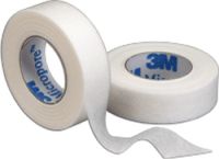 3M Healthcare Micropore Standard Hypoallergenic Paper Surgical Tape with Rayon Backing 1" x 10 yds, White, Highly Breathable, Latex-Free (Roll of 1 Each)