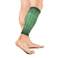 Stretch Sport Calf Sleeve American Football in Pictures Protective Guard for Men Women - Best Footless Compression Socks for Shin Splints, Running,Basketball Football (1 Pair)