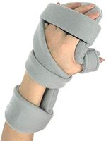 Hand Splint,Adjustable Hand Support Hand Wrist Fracture Fixed Protective Device Splint Orthopedic Correction Brace Rehabilitation Fingerboard 128 (Color : Right)
