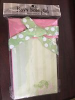 New Delta Zeta Bow Notepad