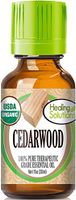 Organic Cedarwood Essential Oil (100% Pure - USDA Certified Organic) Best Therapeutic Grade Essential Oil - 30ml