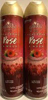 Glade Air Freshener Spray - Limited Edition - Holiday Collection 2019 - Peaceful Rose & Wood - Net Wt. 8 OZ (227 g) Per Can - Pack of 2 Cans