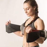 Pur Relaxation Shiatsu Back Shoulder & Neck Massager with Heat - Deep Tissue 3D Kneading Massage Device for Neck, Back, Shoulders, Foot, Legs - Electric Full Body Massage, Relieve Muscle Pain