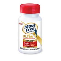Type II Collagen, Boron & HA Ultra Triple Action Tablets, Move Free (160 Count in a Bottle), Joint Health Supplement with Just 1 Tiny Pill Per Day to Promote Joint, Cartilage and Bone Health
