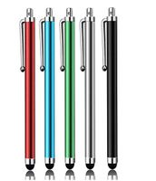 A Set of 5pcs Universal Touch Screen Capacitive Stylus Pens (Black Green Blue Red and Silver) Style YABO040