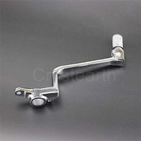 Frames & Fittings Motorcycle Rear Brake Shift Pedal Foot Lever for Suzuki GSX1300R GSXR1300 Hayabusa 1999-2007 2006 2005 2004 2003 2002 2001 2000 - (Color: Chrome)