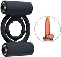 Soft Silicone Exercise Bands - Time Delay - Flexible - Black ERW111