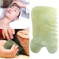 yanQxIzbiu Gua Sha Scraping Massage Tool, Imitation Jade Body Massage Board Comb Healthy Beauty Relaxation Tool
