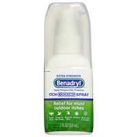 Benadryl Itch Relief Spray Extra Strength 2 oz (Pack of 9)
